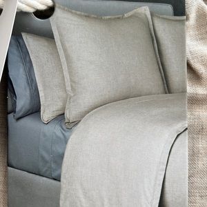 NWT The Threadery Luxe Cotton Cashmere Euro Sham